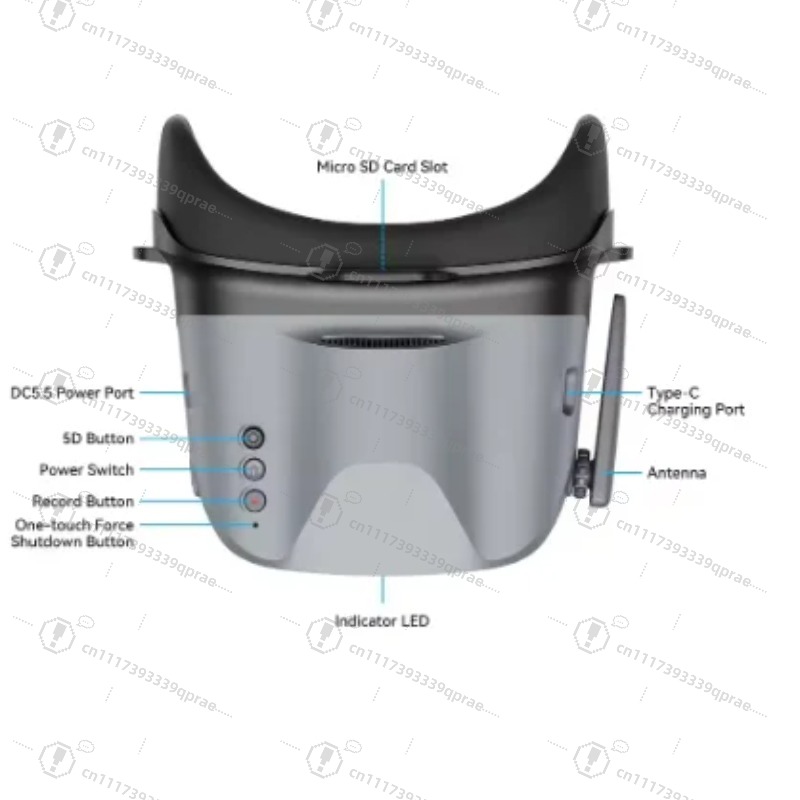 Fpv Drone Goggles - Óculos FPV Analógicos BETAFPV VR04 com
