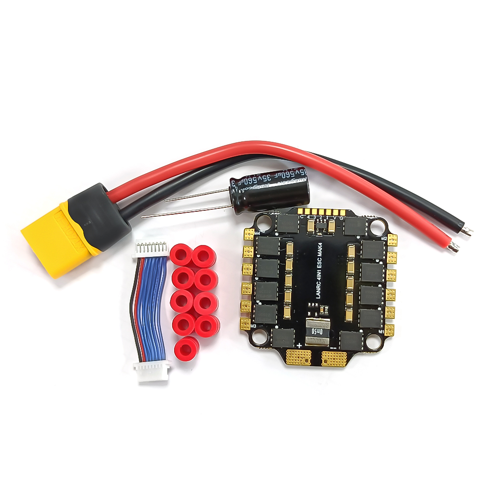 ESC BLHELI_S 45A 60A 4 em 1 3- - Fpv Drone Esc avaliação e preço