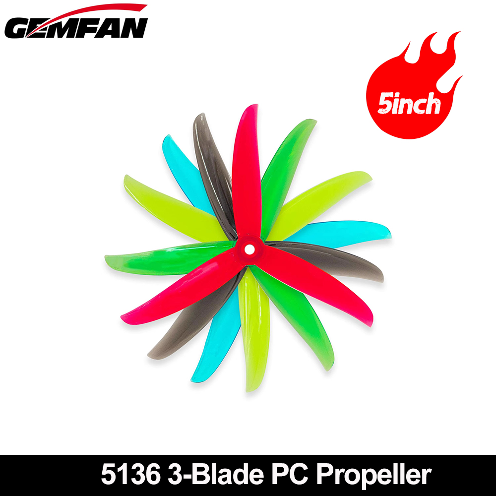 Gemfan VANOVER 5136 Hélice PC  - Fpv Drone Propeller avaliação e preço