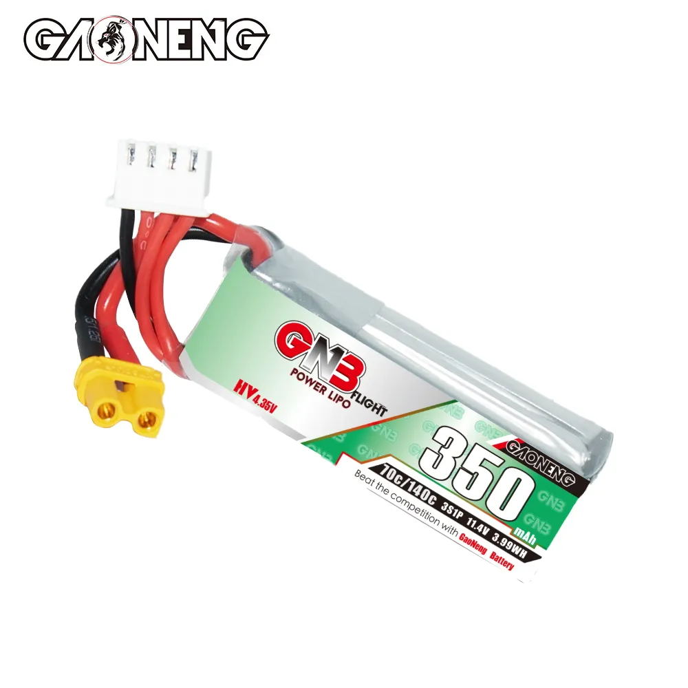 Bateria LiPo Gaoneng GNB 350mA - Fpv Drone Goggles avaliação e preço