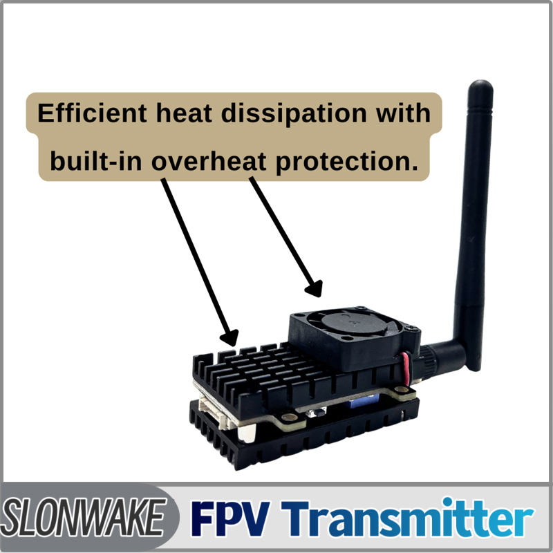 SLONWAKE 5.8G 3000mW Simulação - Fpv Drone Transmitter avaliação e preço