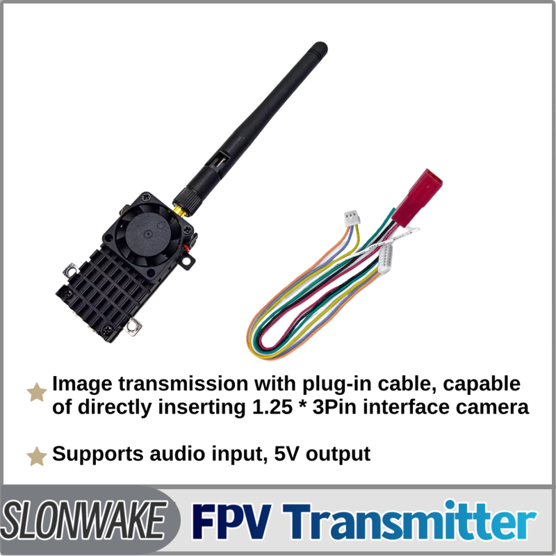 SLONWAKE 5.8G 3000mW Simulação - Fpv Drone Transmitter avaliação e preço