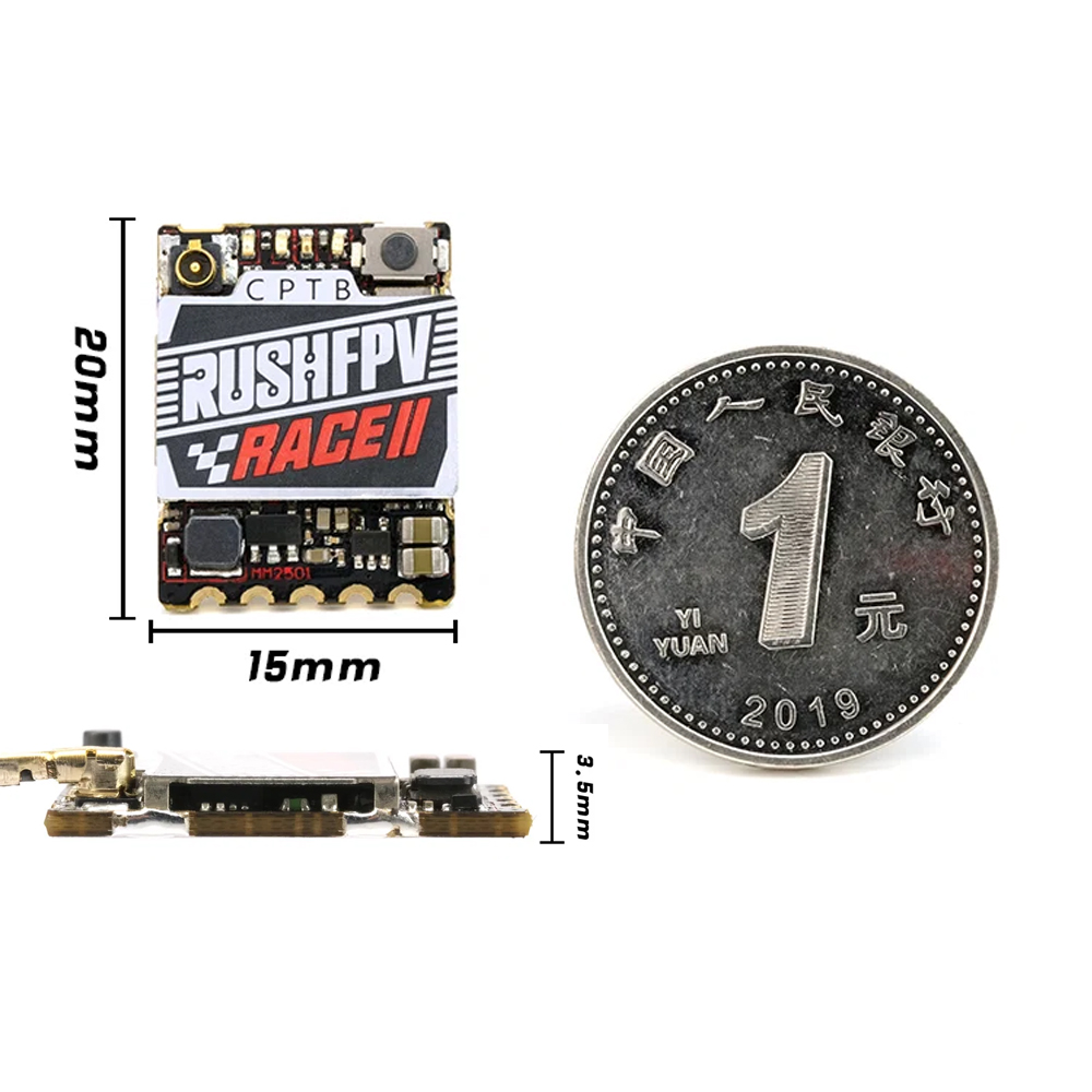 Transmissor de Vídeo VTX Rushf - Fpv Drone Battery avaliação e preço