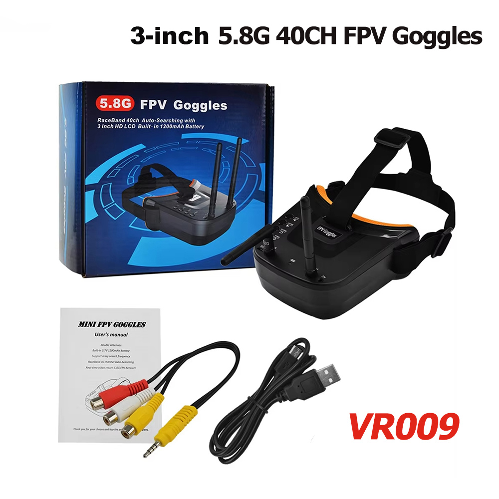VR009 FPV Óculos de Vídeo 3 Po - Fpv Drone Antenna avaliação e preço