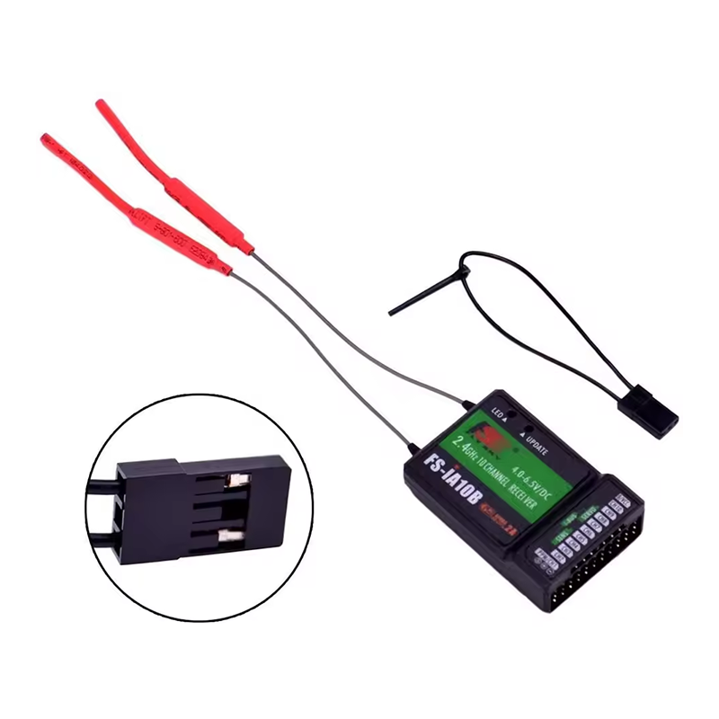 Receptor Flysky FS-iA10B 2.4G  - Fpv Drone Transmitter avaliação e preço